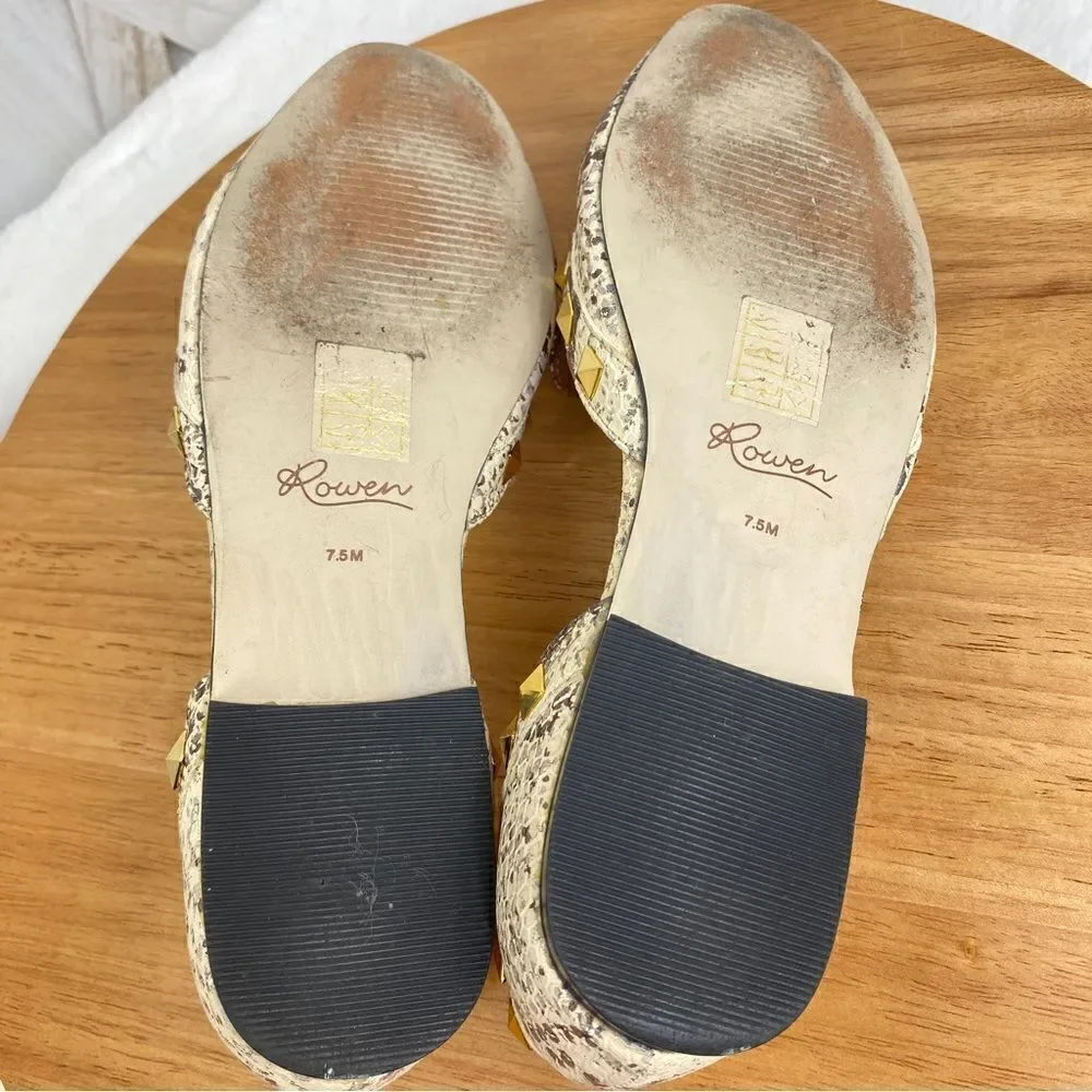 Rowen snake print